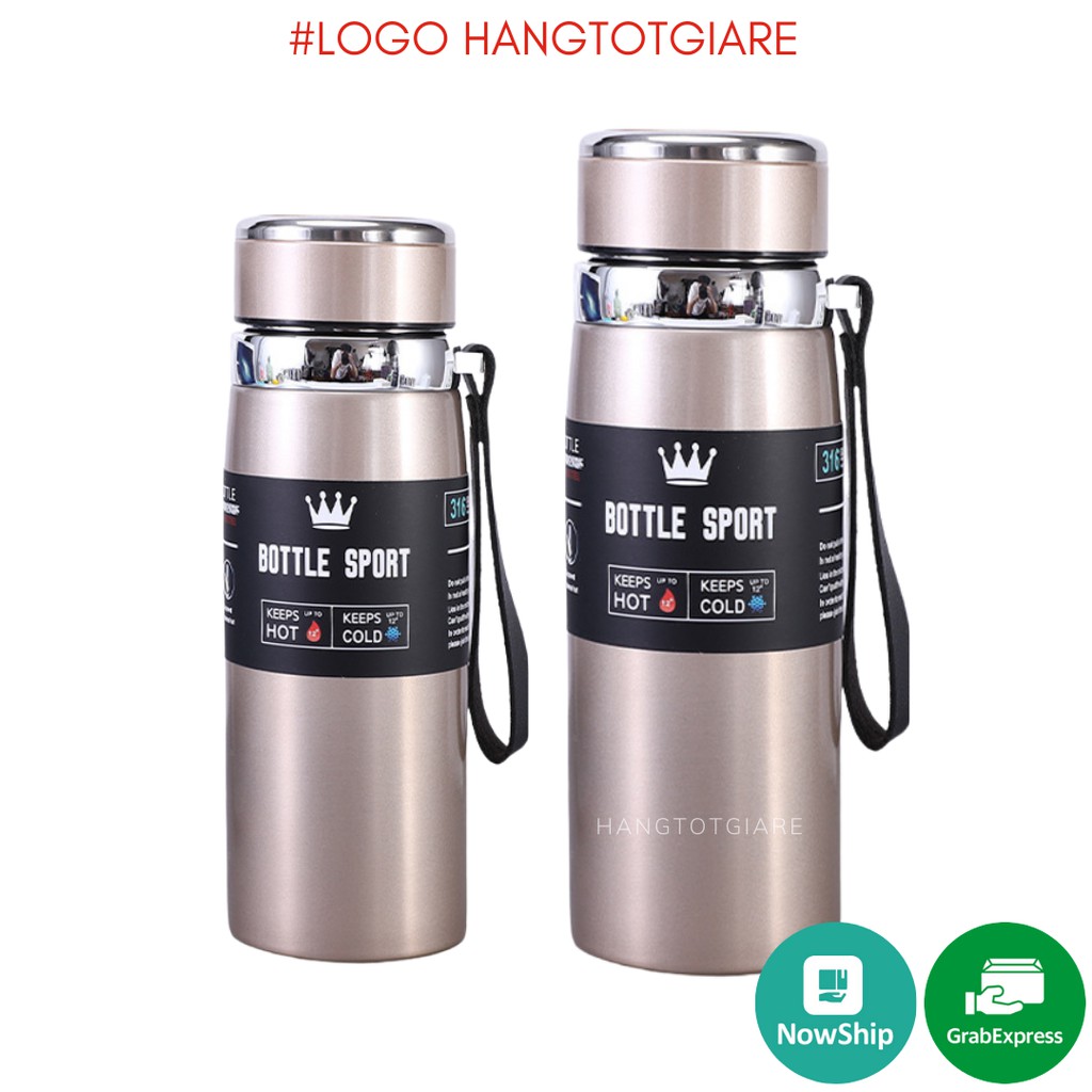 Bình Giữ Nhiệt XINLANG Dung Tích 1000ML Kiểu Dáng Siêu Đẹp 2 Lớp INOX