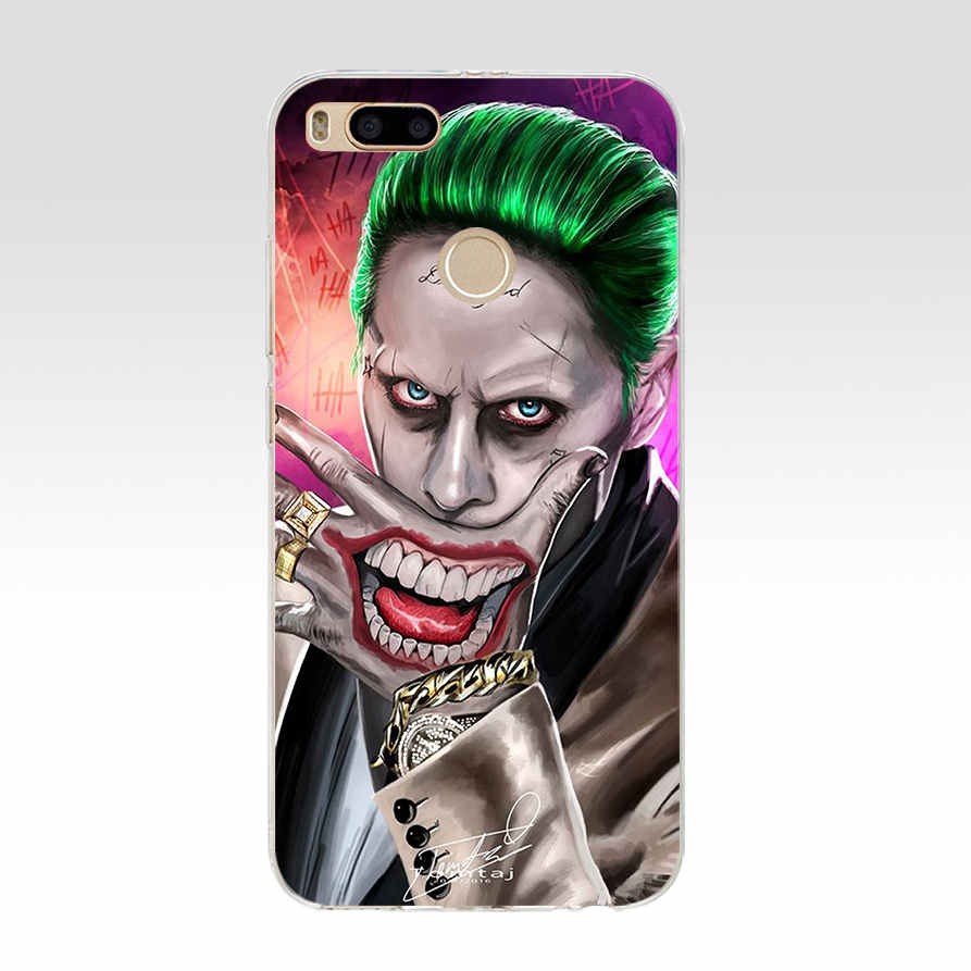 Ốp Lưng Hình Harley Quinn Và Joker Cho Xiaomi Redmi Poco X3 Nfc Pocophone F1 Mi A1 8 8a 9