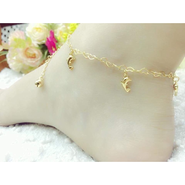 Lắc chân cá heo dát vàng đem lại may mắn bình an | BigBuy360 - bigbuy360.vn