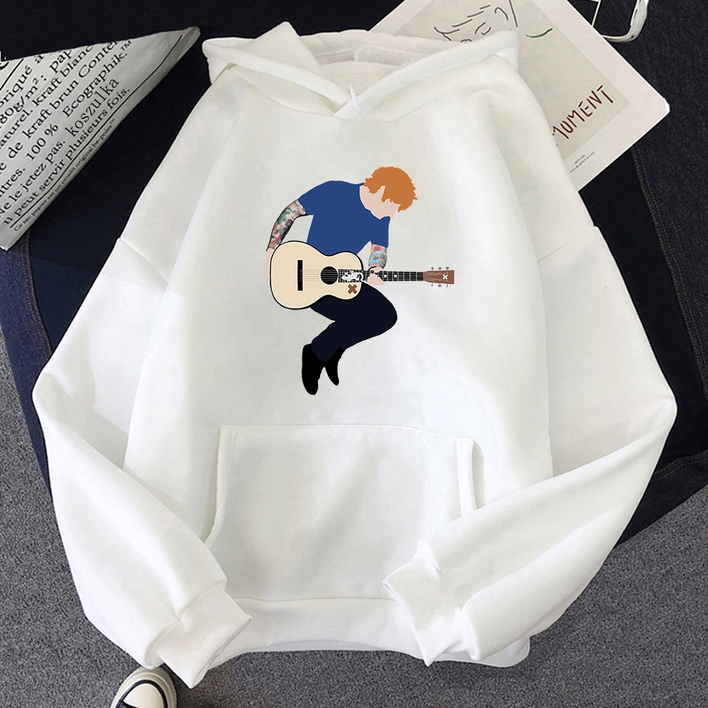 Hot Ed Sheeran Áo Hoodie Thời Trang Xuân Thu / Thu Phong Cách Harajuku Cổ Điển Dễ Thương Cho Nam Và Nữ