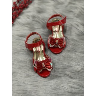 SANDAL GÓT NƠ ĐÁ BÉ GÁI SỈ SLL sỉ sll