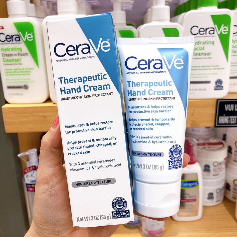 Kem dưỡng tay CeraVe Therapeutic Hand Cream ( 85g ) | BigBuy360 - bigbuy360.vn