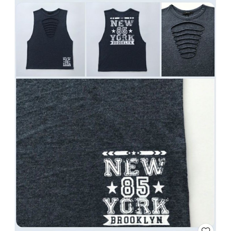 áo tank top in logo phong cách hiphop