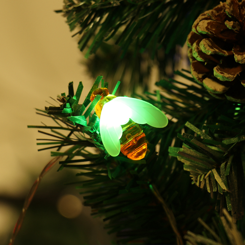 Dây đèn LED hình ong dùng trang trí