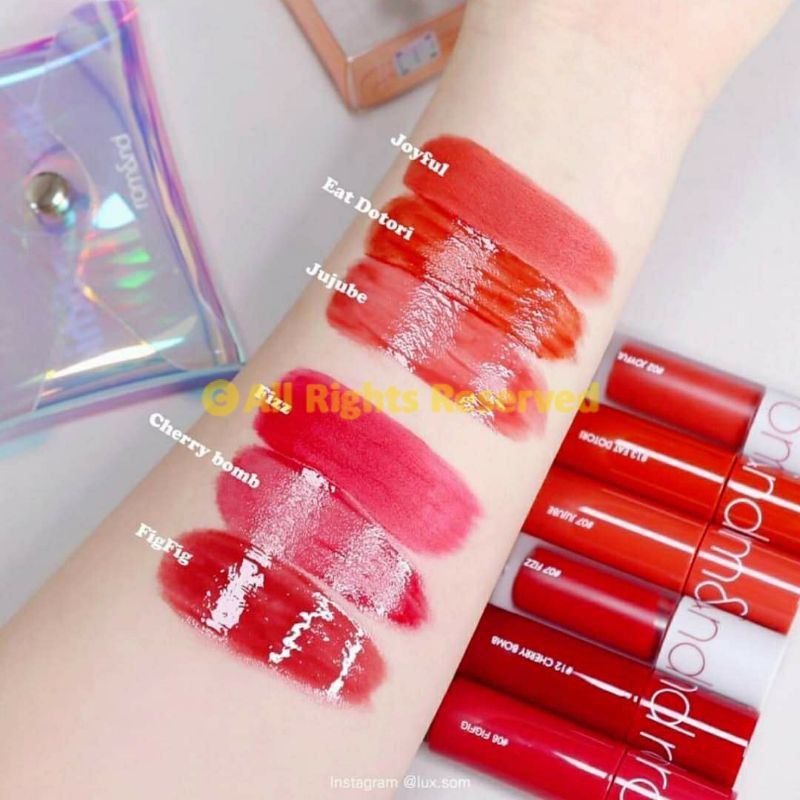 [Mini Size] Set 3 Son Mini Tint Lì Romand Best Tint Edition