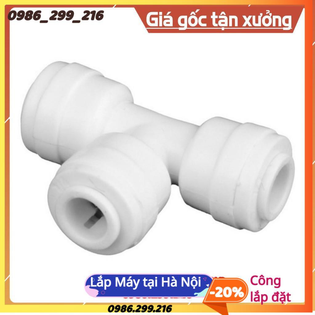 Cút T 3 Đầu Phi 6 ♦️ Giá Sốc ♦️ Cút T Đều Nối Nhanh Dây 6 Siêu Bền Loại 1