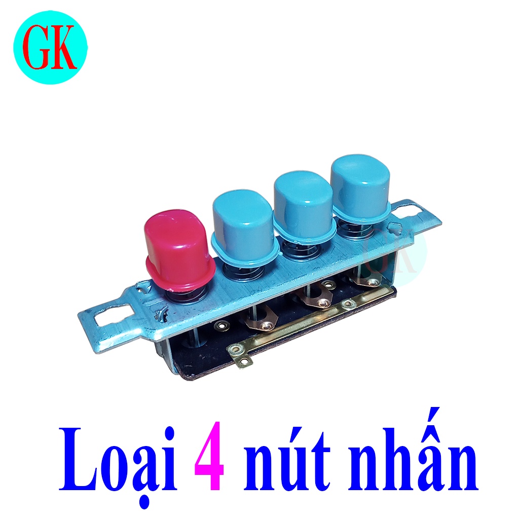 Phím số quạt loại 4 nút dùng cho quạt bàn, quạt làm mát