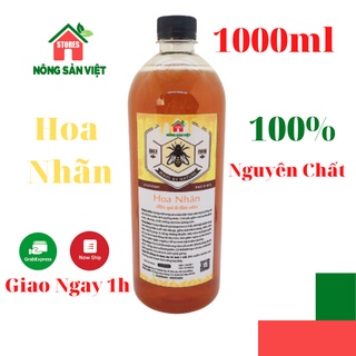 1 Lít Mật Ong Hoa Nhãn Nguyên Chất - Đền Gấp 10 Lần Nếu Phát Hiện Mật Giả