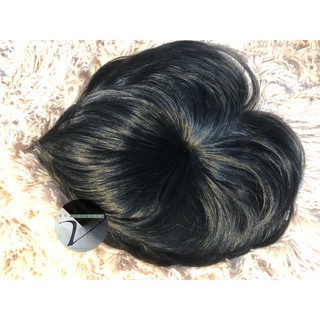 Tóc giả nam cao cấp Nhật Bản Kẹp Mái - HMNHQX