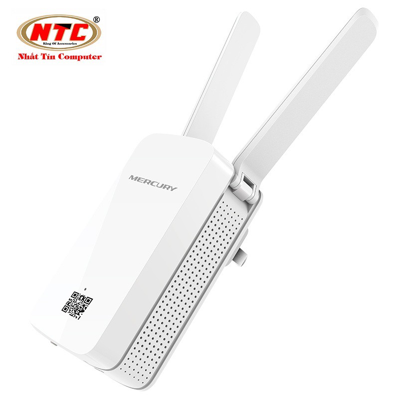 Thiết bị kích sóng Wifi Mercury Repeater MW300RE 2 Anten-Version 2017