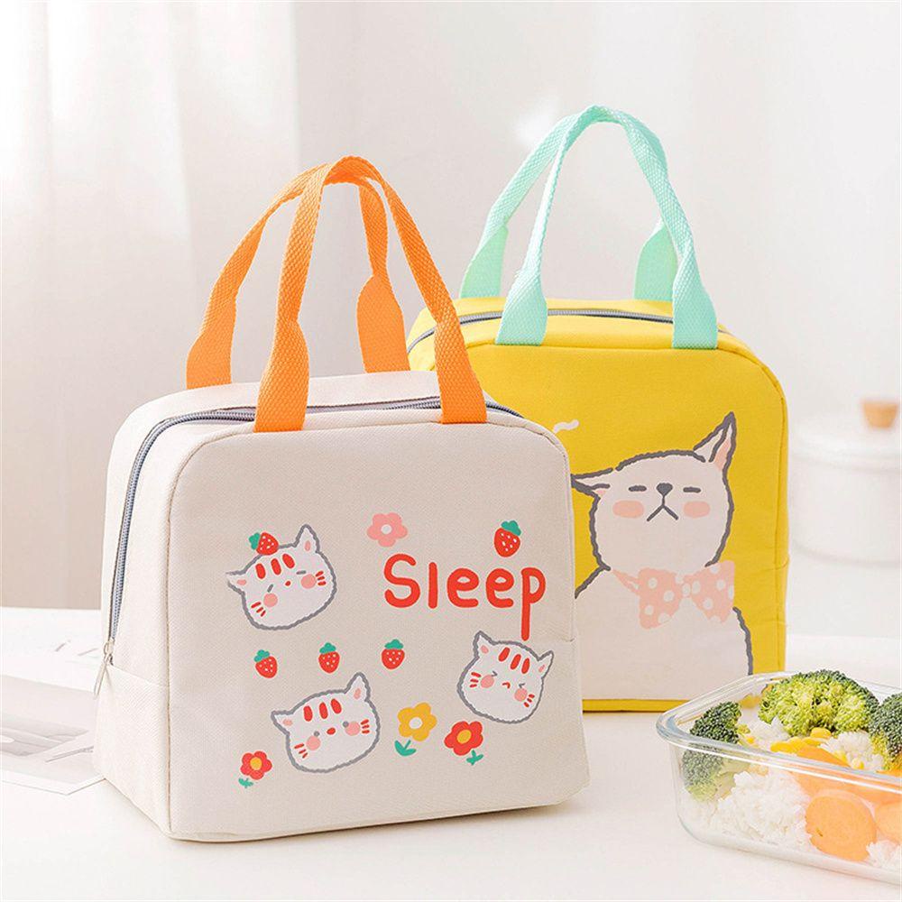 Túi Đựng Cơm Trưa Giữ Nhiệt Thiết Kế Đơn Giản Tiện Dụng