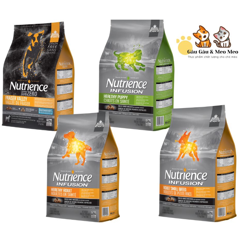 NUTRIENCE - THỨC ĂN CAO CẤP CHO CHÓ Bao 500g