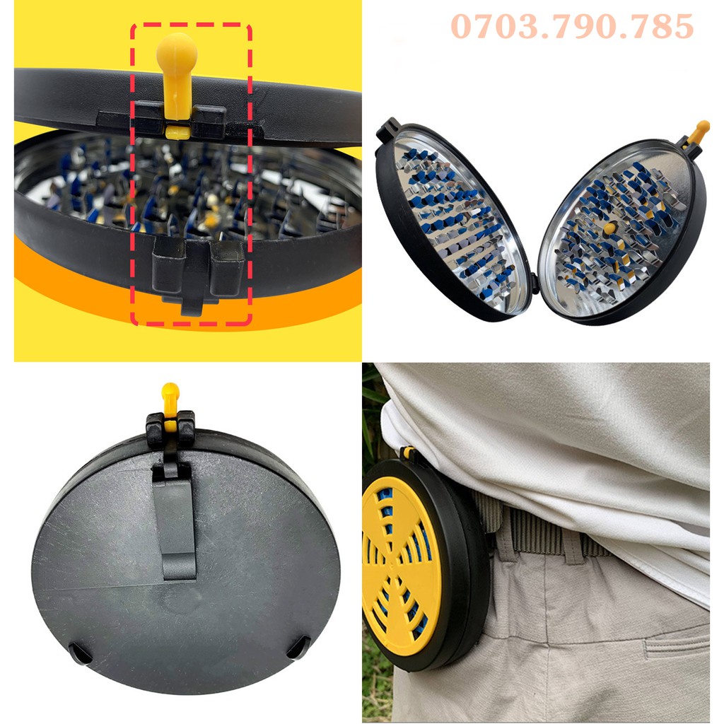 HỘP ĐỰNG NHANG MUỖI BỌC NHỰA CHỐNG NÓNG