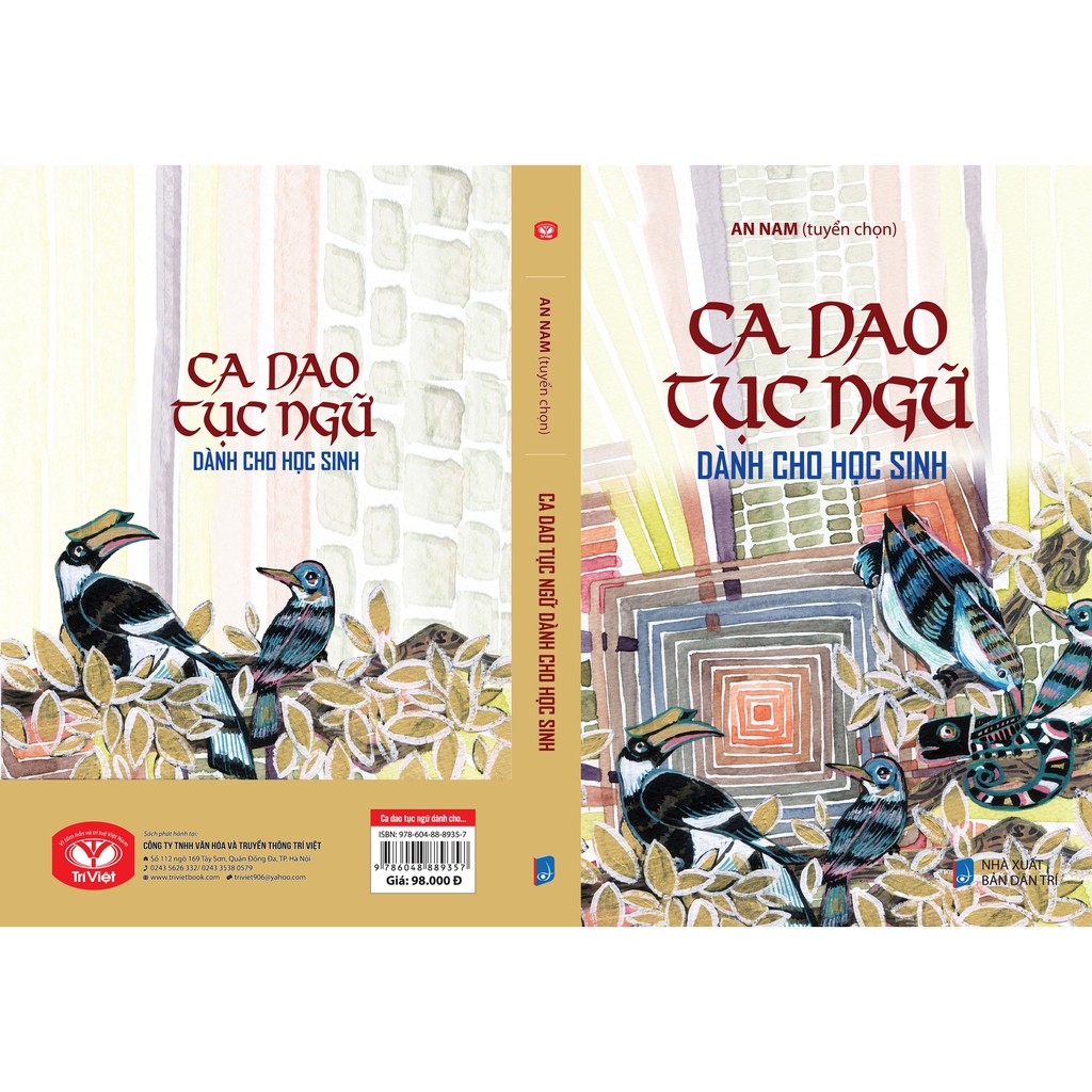 Sách - Ca Dao Tục Ngữ Dành Cho Học Sinh