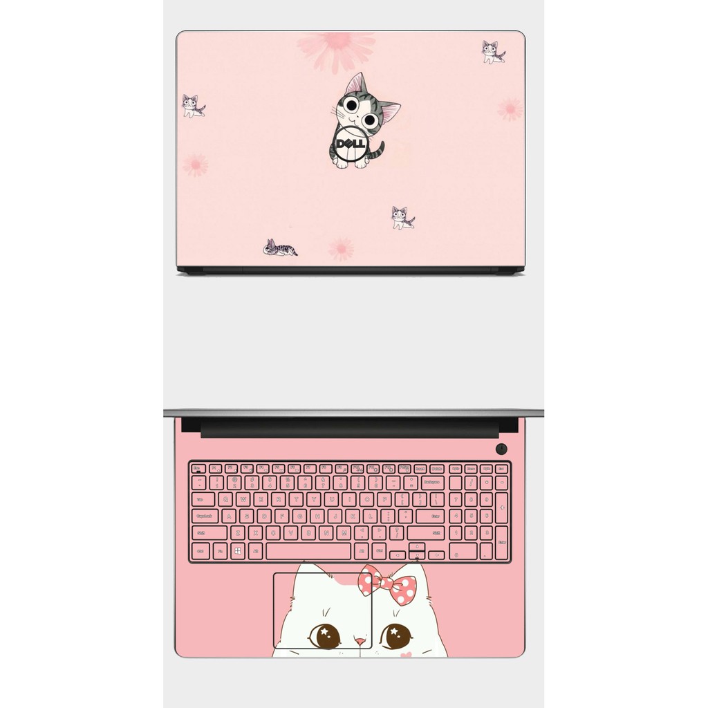 Skin Pink - Màu hồng dễ thương. Full Các Dòng Như: Dell, Hp, Acer, Asus, Macbook,...