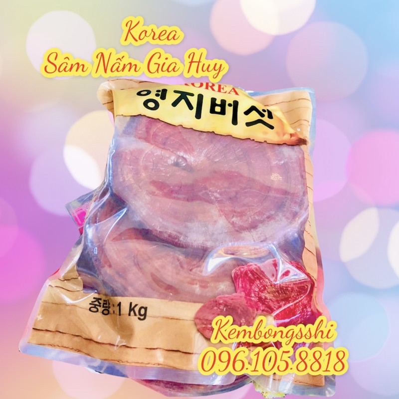 [HÀNG MỚI ] Nấm Linh Chi Đỏ Thượng Hạng Hàn Quốc, Túi 1Kg