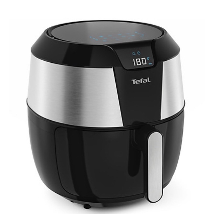 Nồi chiên không dầu vỏ thép Tefal EY701D15 - Dung tích 5.6L Size lớn XXL Công suất 1700W - Hàng chính hãng