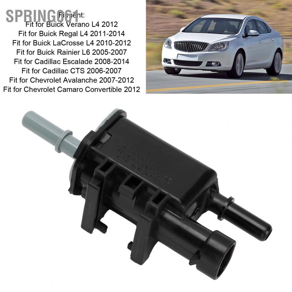 Spring061 EVAP Emisson Vapor Canister Purge Valve Solenoid 214‑1680 Fit for Buick Verano/Regal/LaCrosse/Rainier