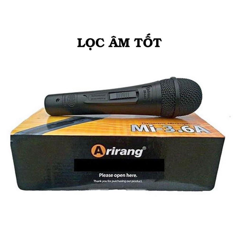 Micro Arirang karaoke có dây  Mi-3.6A