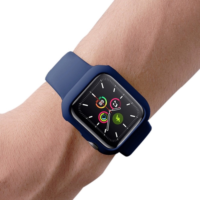 Ốp bảo vệ mặt đồng hồ thời trang cho Apple Watch SE Series 7 45 41 mm 41MM 45MM