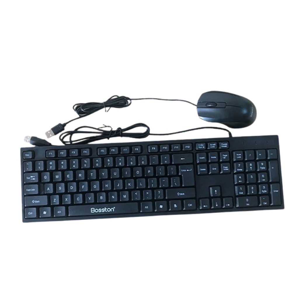 Bộ Phím và Chuột có dây BOSTON D5300 kết nối USB