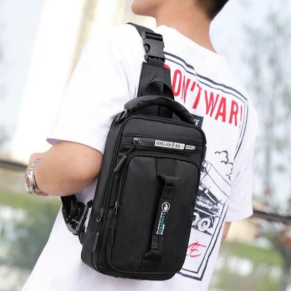 Túi đeo chéo nam đa năng chống nước bền bỉ - phong cách trẻ trung năng động