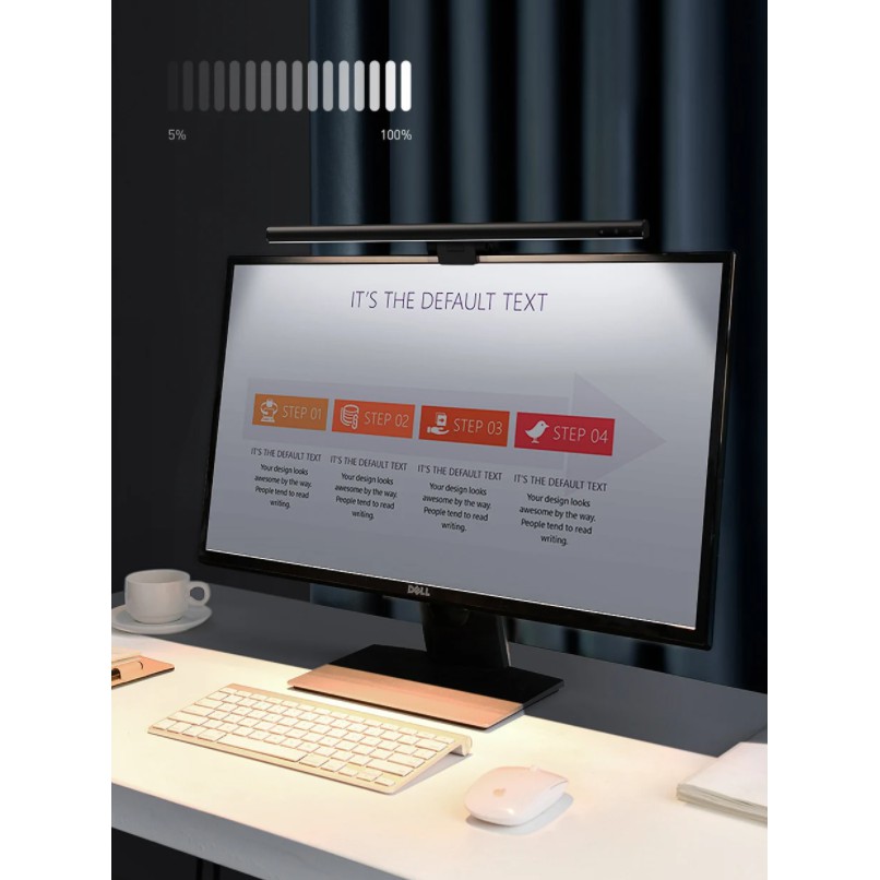 (Bản mới Youth ) Đèn treo màn hình bảo vệ mắt Baseus i-work Series DGIWK-01 ,Sang trọng tinh tế , Bảo hành chính hãng 24 | BigBuy360 - bigbuy360.vn