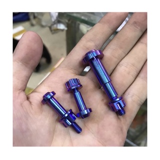 3 con ốc + tán titan gr5 cho tay thắng xe vario