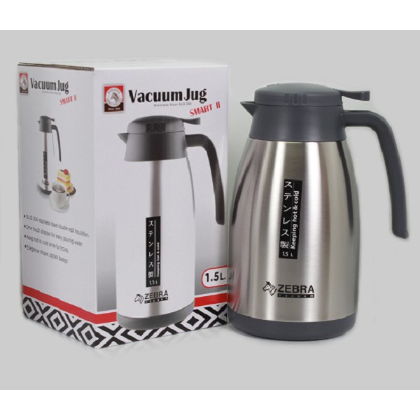 Bình giữ nhiệt Zebra Smart 1L/1.5L/2L - Hàng chính hãngBình giữ nhiệt Zebra Smart 1L/1.5L/2L - Hàng chính hãng