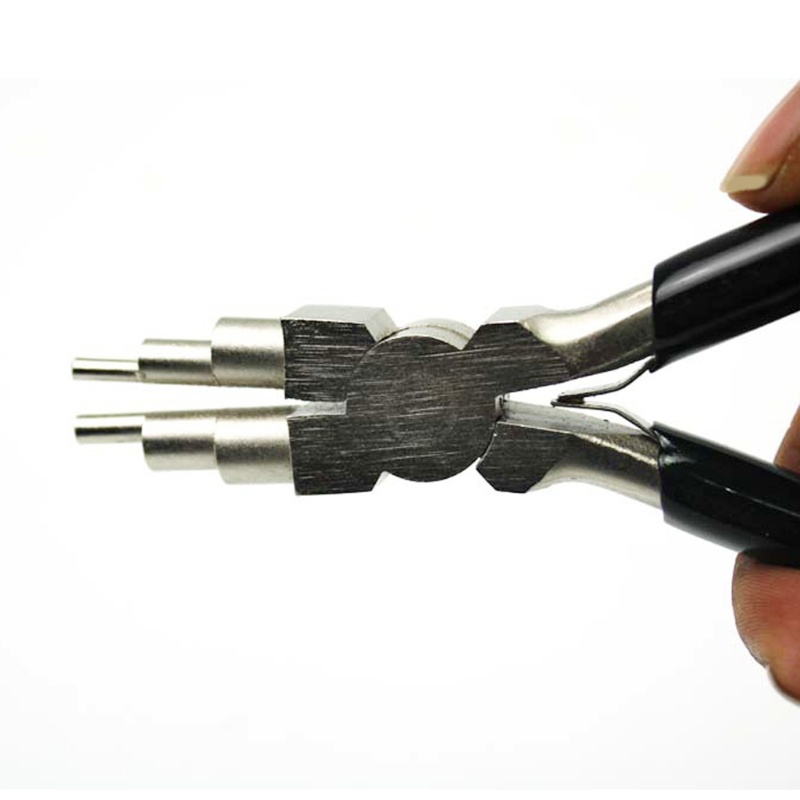 Kìm làm trang sức 6 trong 1 kích thước 3-10mm chống trượt tiện dụng
