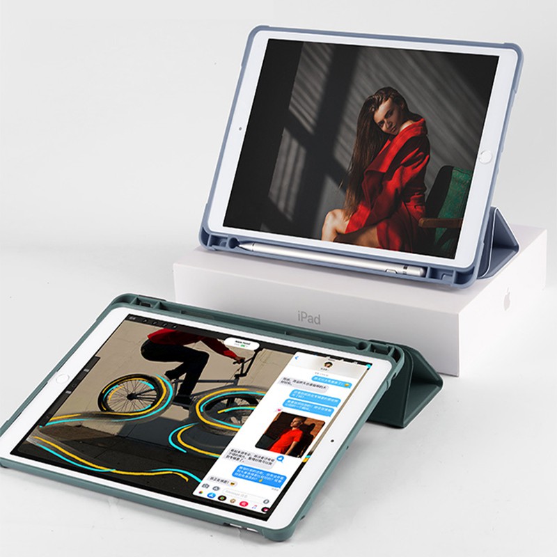 Bao da nắp lật thích hợp cho iPad gen8 10.2 air4 10.9 pro 10.5 air4 10.9 pro11 air2 gen6 gen5 9.7 air3 mini5 mini4