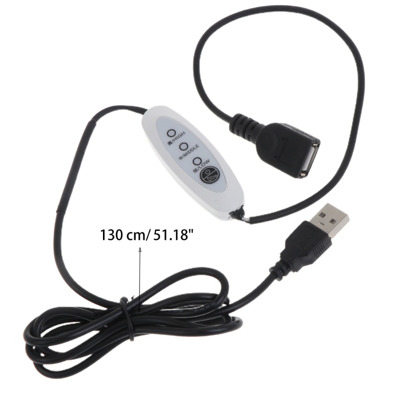Usb Tốc Độ Cao Chuyên Dụng Chất Lượng Cao ​​Dây Cáp Điều Khiển Tốc Độ Quạt 130cm 4 26ft