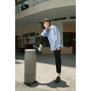 Sơ Mi Kẻ Oversize Tôm Hớt [Madelen]