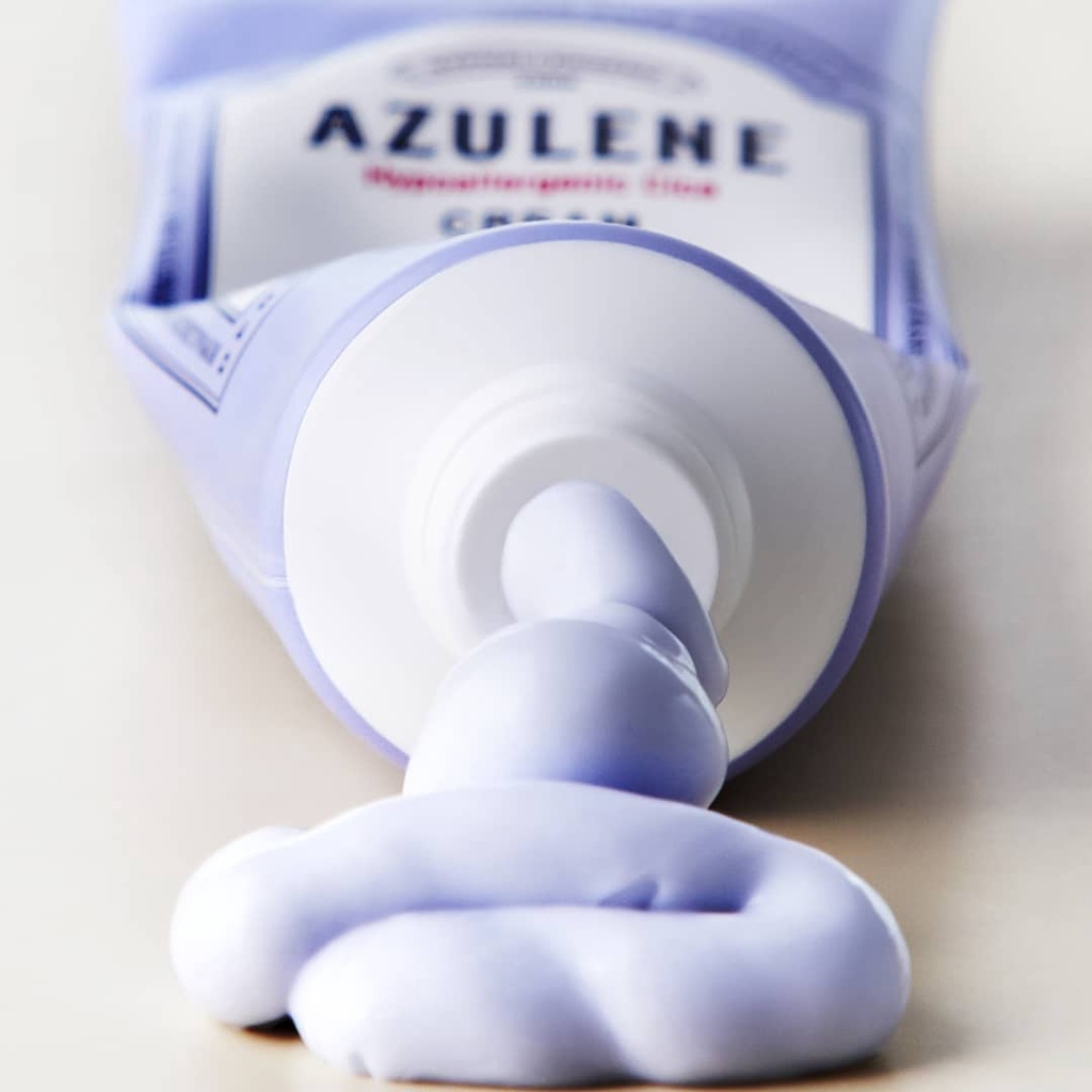 Kem dưỡng phục hồi làm dịu da sau mụn cho da dầu mụn, nhạy cảm Dermatory Azulene Hypoallergenic Cica Cream