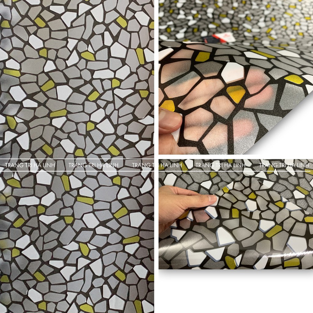 Giấy dán cửa kính 3d làm mờ trang trí cửa sổ keo sẵn nhiều mẫu đẹp khổ 90cmx50cm