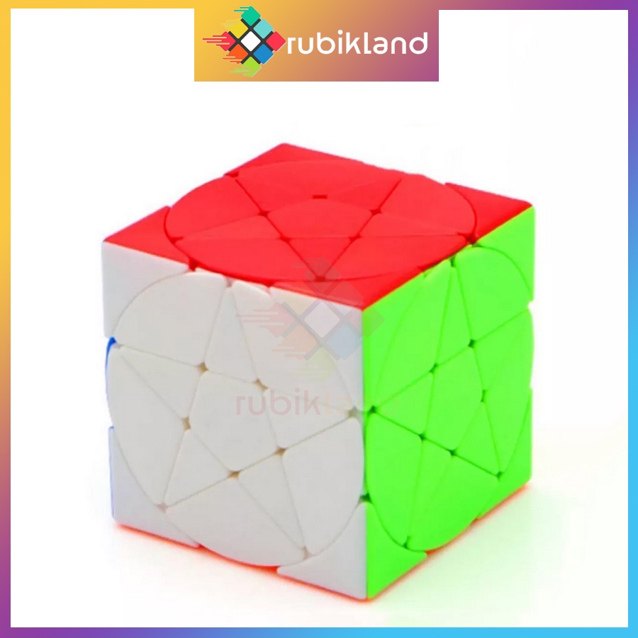 Rubik Biến Thể Pentacle Cube Stickerless Rubic Đồ Chơi Trí Tuệ Trẻ Em