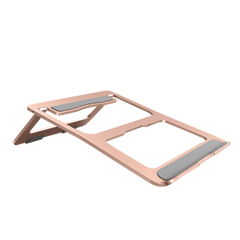 Giá Đỡ Tản Nhiệt Bằng Nhôm Có Thể Gập Lại Cho Notebook Mac-Book Pro Tablet