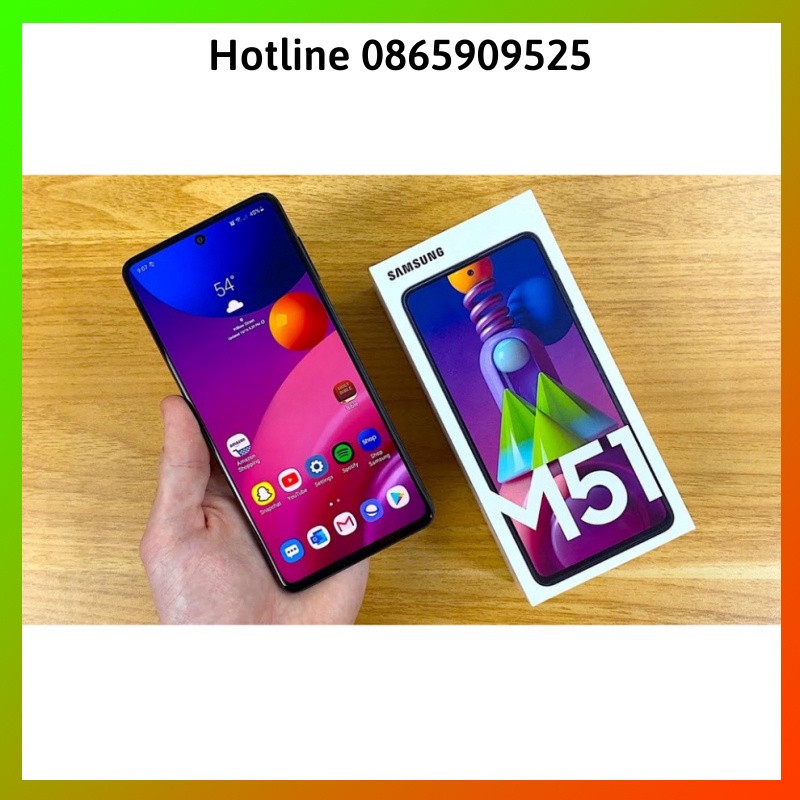 Điện thoại Samsung Galaxy M51 - Hàng Chính Hãng