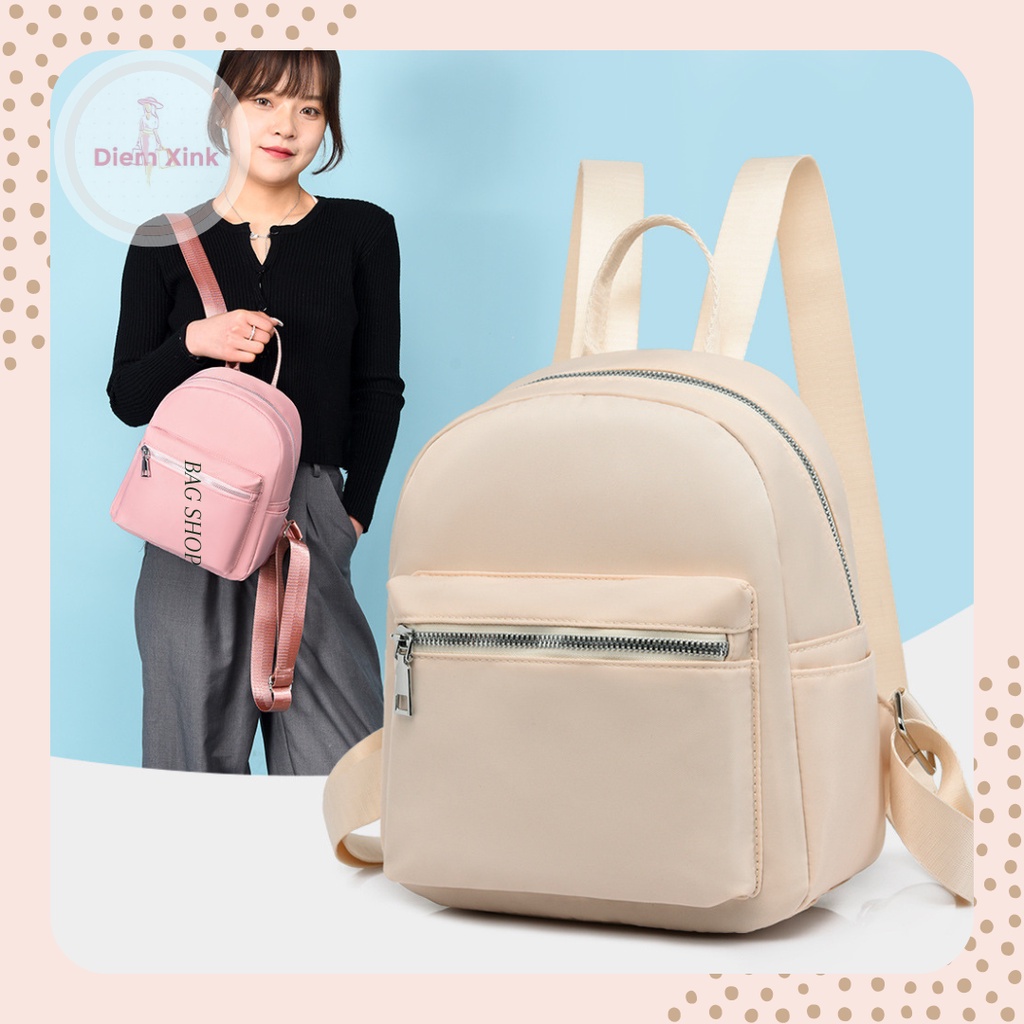 Balo Nữ Balo Thời Trang Nữ Cải Poly Chống Thấm Nhẹ Cao Cấp Đi Học Đi Chơi Giá Rẻ Dành Cho Sinh Viên Nhiều Ngăn Đẹp T 67
