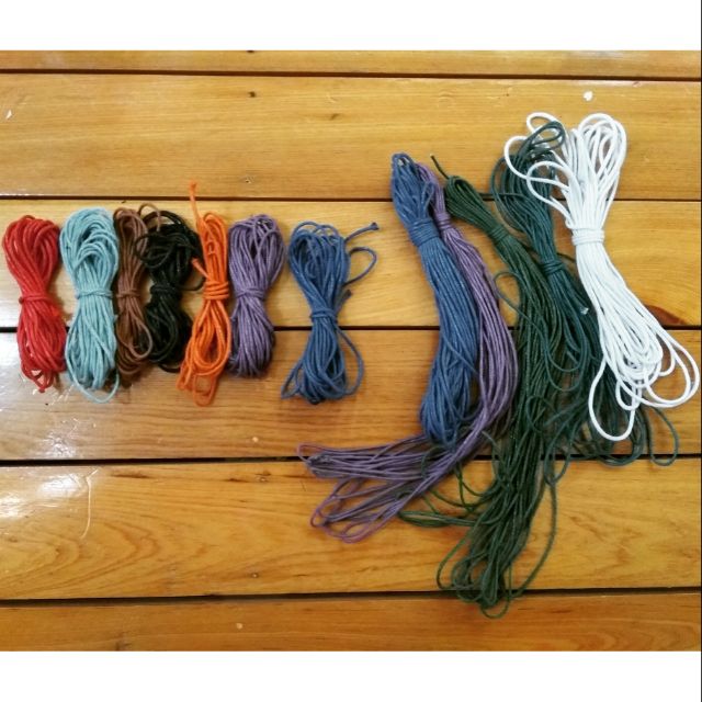 Dây cói làm vòng tay handmade