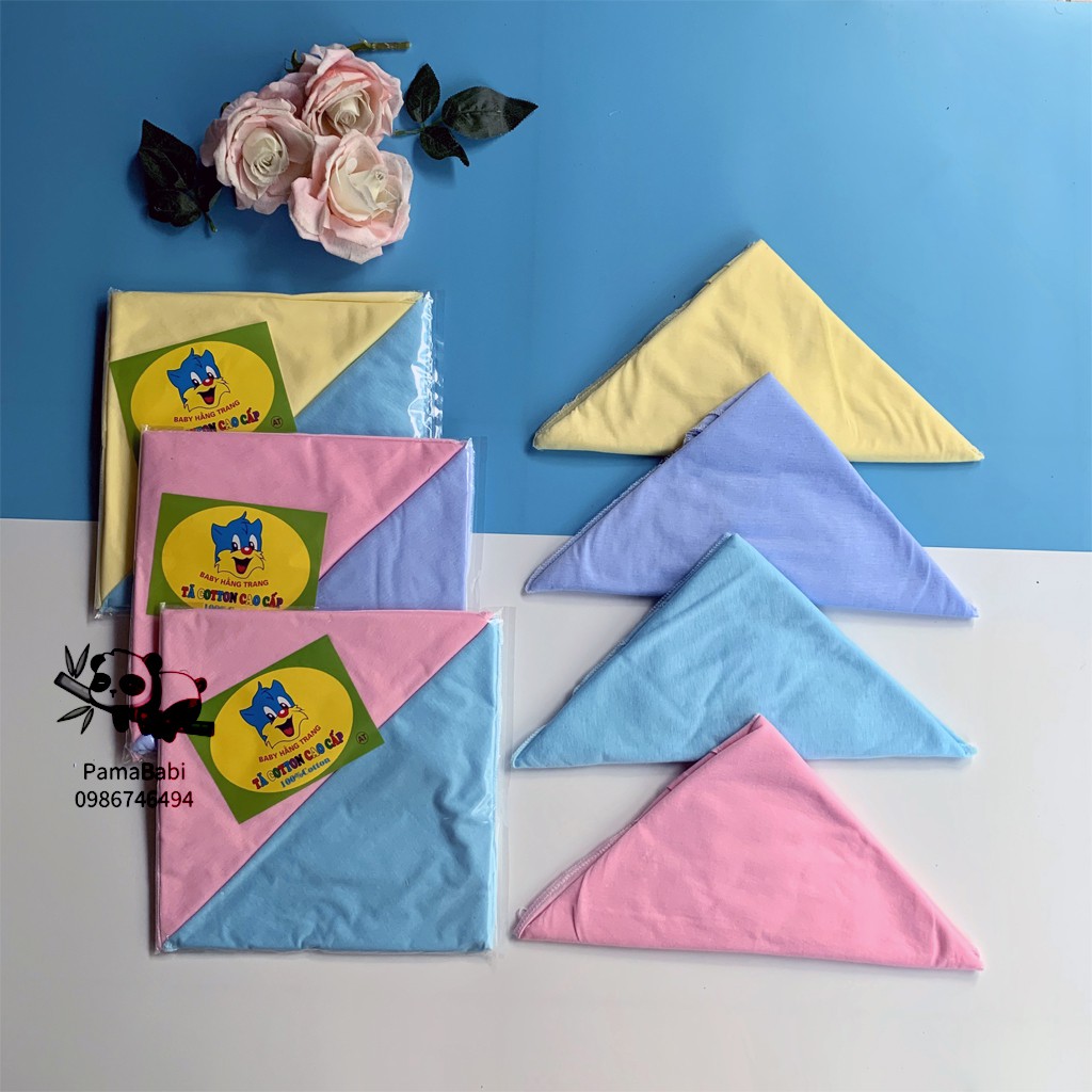Set 10 tã chéo Thủy Tiên 100% cotton cho bé sơ sinh