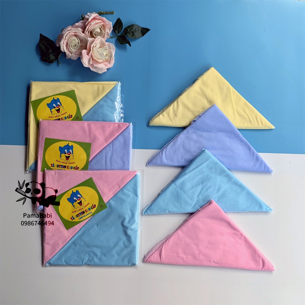 Set 10 tã chéo Thủy Tiên 100% cotton cho bé sơ sinh