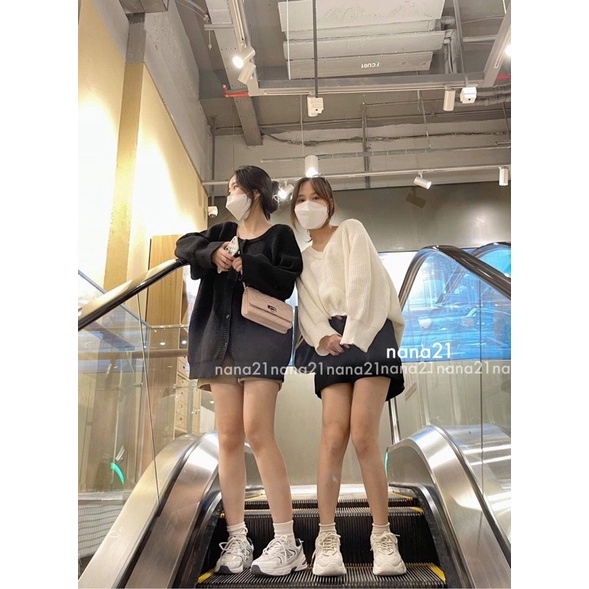 Áo len khuy mặc được 2 mặt trước sau | BigBuy360 - bigbuy360.vn