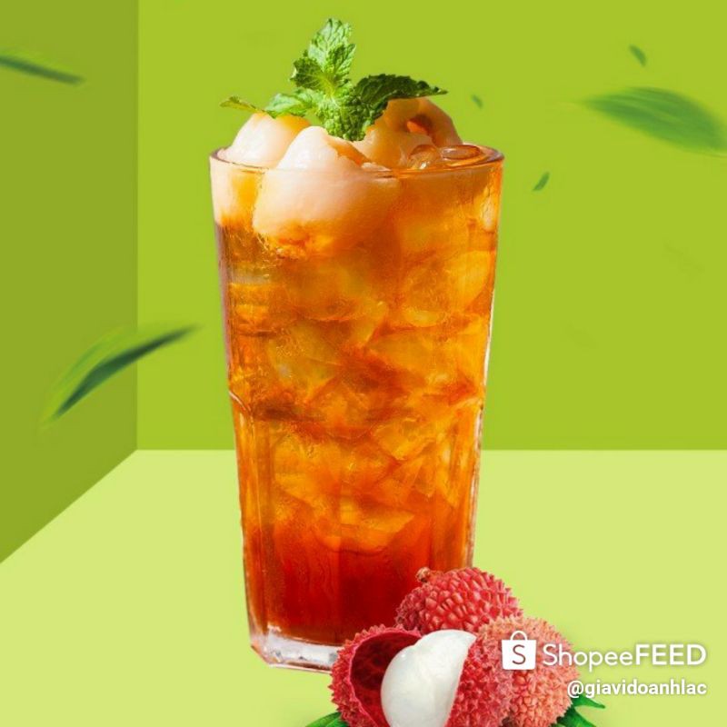 Vải thiều Thanh Hà đóng hộp / Vải lon Bitraco 565gr 👍 Trái dày, giòn, ngọt thanh ✅ Topping | BigBuy360 - bigbuy360.vn