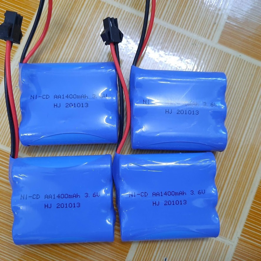 Pin 3.6v 1400mah dùng cho xe đồ chơi điều khiển