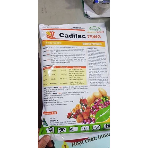 Thuốc Trừ Bệnh Cadilac 75WG (gói 1Kg)