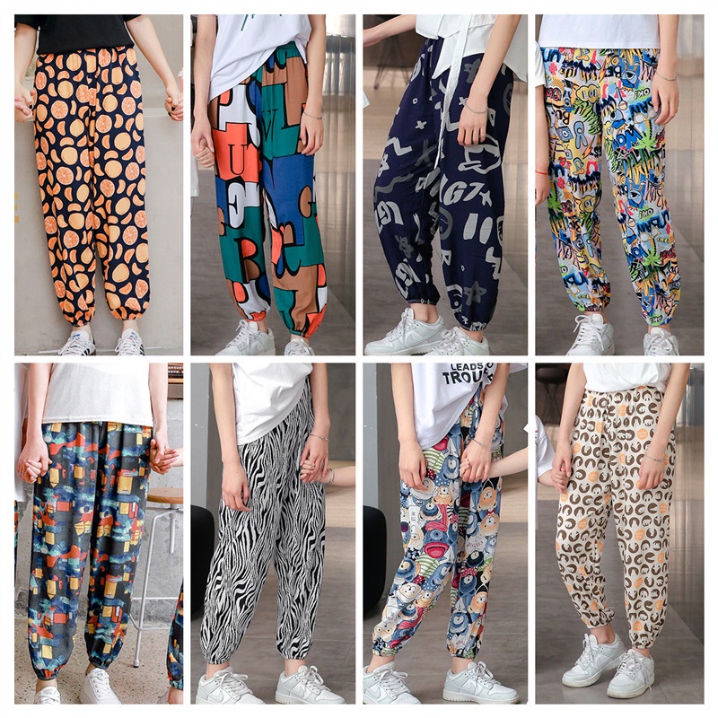 Quần Dài Ống Rộng Phong Cách Boho Size S-3XL Cho Nữ