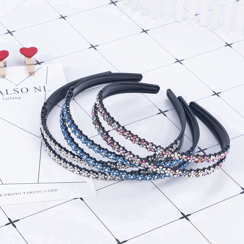 Băng đô đính đá phong cách Hàn Quốc thời trang cho nữ