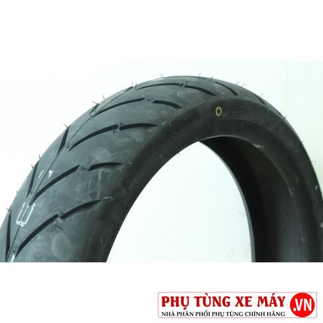 Vỏ xe Dunlop 120/70-17 D102A không ruột dành cho bánh sau Winner 150, Exciter 150 hoặc FZ150i