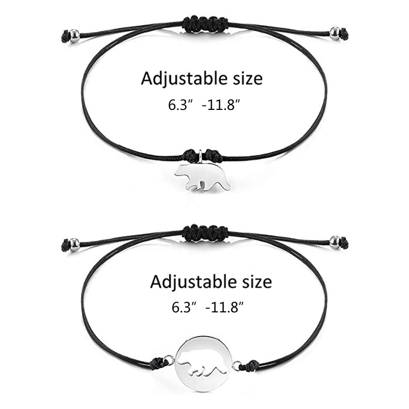 Bộ 2 Vòng Tay Bằng Thép Không Gỉ Thiết Kế Đục Lỗ Phong Cách Âu Mỹ